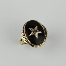 Anello Vintage Oro Giallo 10k