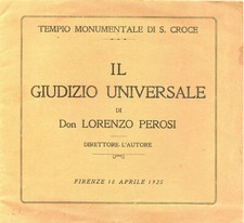 Don Lorenzo Perosi, IL