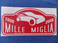 1 x Adesivo MILLE MIGLIA -