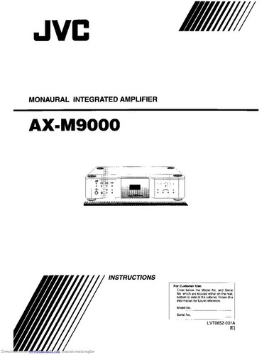 Jvc m9000 amplificatore - ax-m9000,