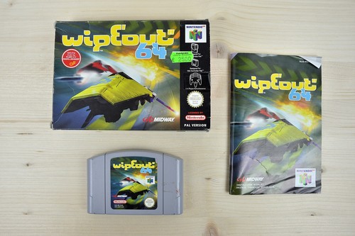 N64 wipeout confezione - -, 64