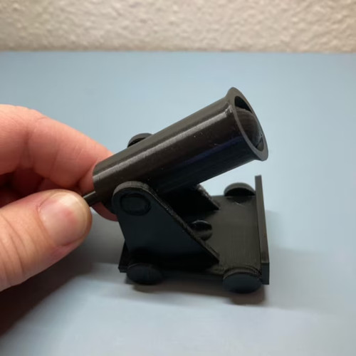 Mini cannone molla - molla, |