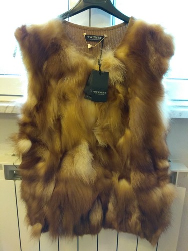 Twin set gilet vera volpe - gilet,