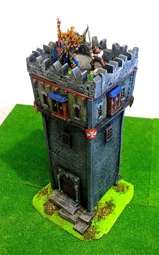 Warhammer war game scenery - game, "