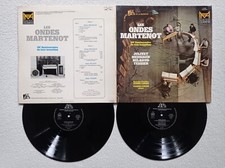 2 LP 33T JOLIVET, MESSIAEN, MILHAUD, TESSIER "Les Ondes Martenot" DISQUES ADES -