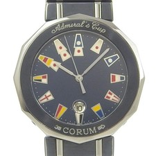 CORUM Admirals Cup Orologi 99.710.30 V050 Quadrante Navy Gun Metallo Quarzo Blu A...