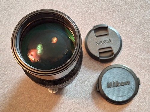 Nikkor 200mm with caps - 200mm,