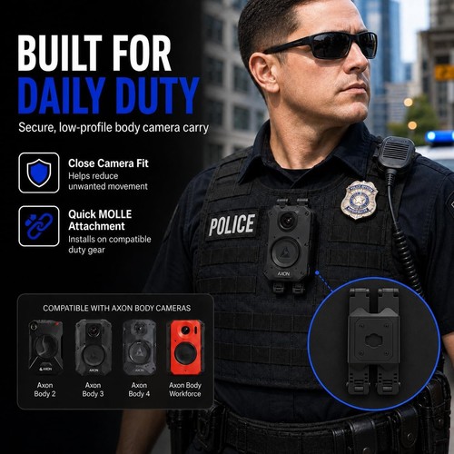 Molle mount vest - clip, per