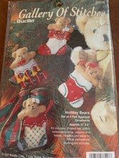 Bucilla HOLIDAY BEARSS