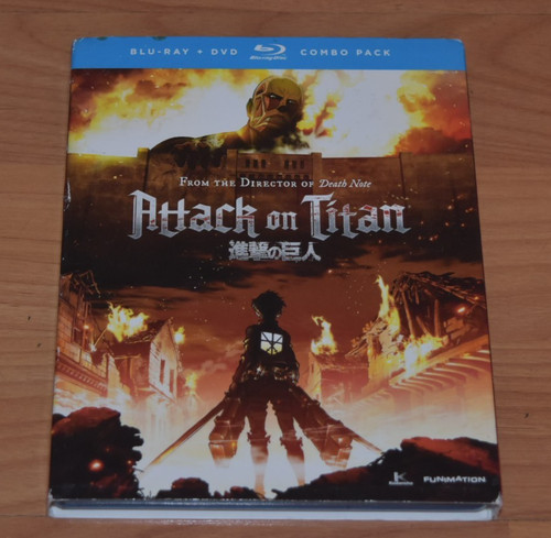 Attack titan part blu ray - on,