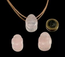 QUARZO ROSA CIONDOLO GOCCIA