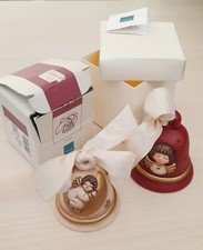 Coppia Thun campanelle ceramica limited edition Champagne 2005 & Red 2013