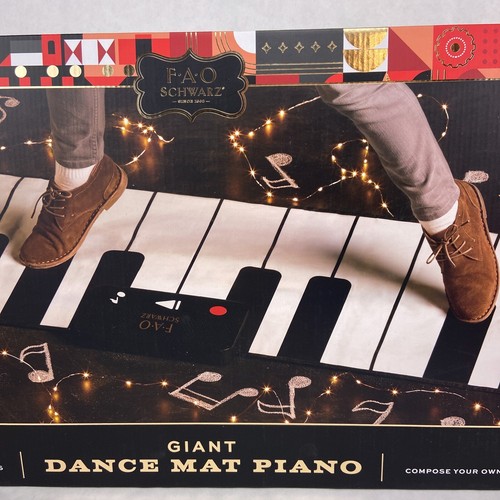 Fao schwarz giant dance - schwarz, mat