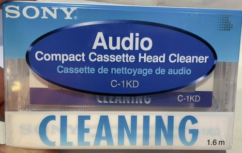 Sony cleaning cassette - sony,