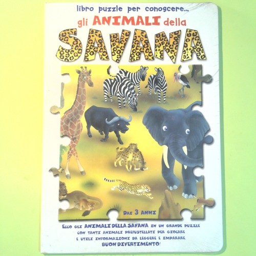 Gli animali della - savana, libro