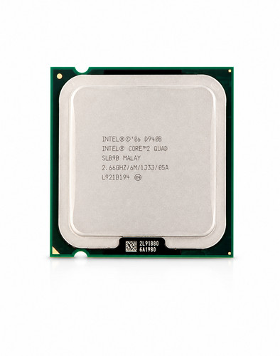 Genuine intel core - core, quad