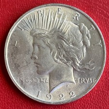1 Dollaro USA 1922 BB+ Peace