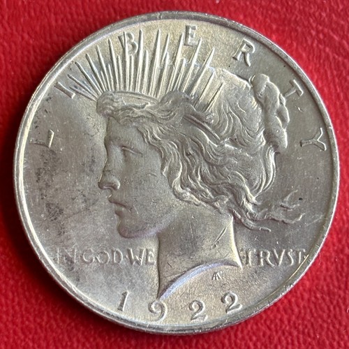 Dollaro usa 1922 peace - usa, bb+