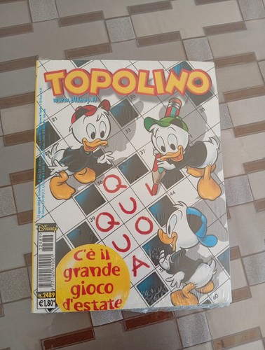 Topolino 2489 cruciverba - topolino,