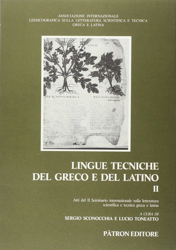 Lingue tecniche del greco - , e