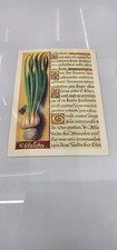 Cartolina scalogno libro - cartolina,