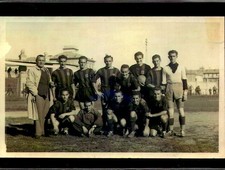Fotografia Foto calcio formazione squadra calcistica Inter/Milan repro