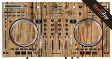 Numark NS6 | Colore Legno 4 | Decalcomania Protettiva | Pelli StyleFlip