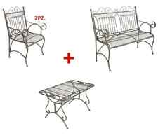 Set 4 pezzi tavolino due sedie