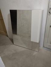 specchio bagno con mobiletto ,  h 105 cm x 80 cm