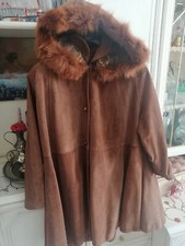 Cappotto Mantella In Pelle