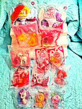 Giocattoli Happy Meal McDonald's MY LITTLE PONY nuovi con scatola lotto di 13 NO DOPPIONI