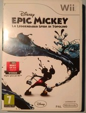 Epic Mickey: La Leggendaria Sfida di Topolino (Wii) – versione ITA + libretto