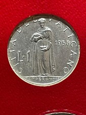 Moneta VATICANO 1 Lira 1958