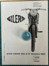 Rara Pubblicità Moto GILERA