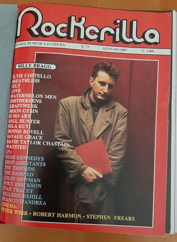 Rockerilla rivista anno 1987 - rockerilla,