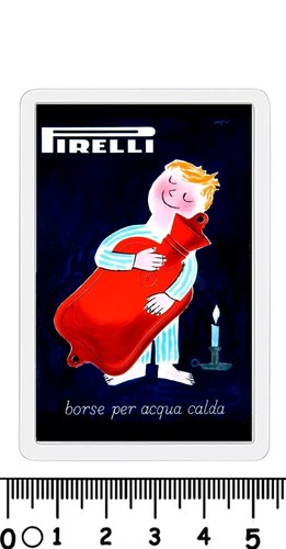 Calamita pubblicitaria pirelli - calamita,