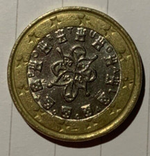 Moneta rara da 1 Euro Portogallo 2004 - errori di conio
