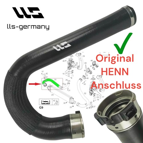 Tubo turbo per - opel, corsa