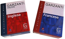 Coppia Dizionari Garzanti Medi