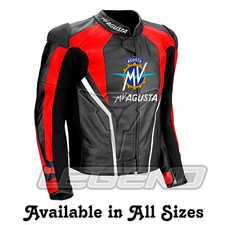 Giacca moto corsa in vera