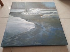 GRANDE SVENDITA - AGOSTINO CANCOGNI - OLIO SU TELA ALTA  50X50 AUTENTICATA