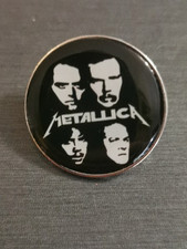 METALLICA BLACK ALBUM pin