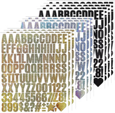 970 adesivi numero alfabeto - 970,