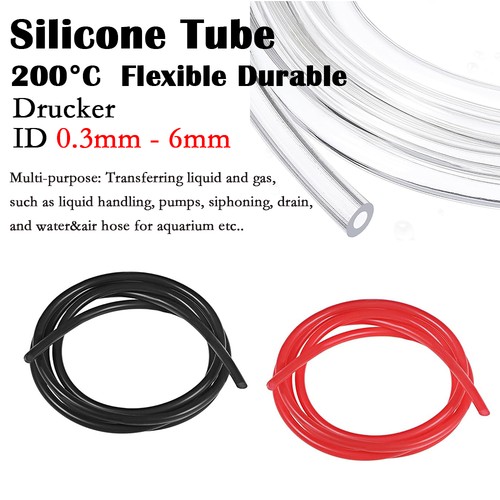 Tubo silicone 200 - 200°c, a