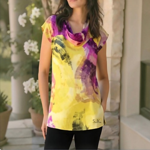 Blusa zara basic 100 seta - basic, 100%