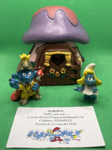 Puffi smurfs smurf casa - puffi,