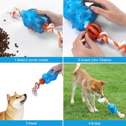 Tikaton squeaky dog puzzle - tikaton,