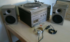 SABA HiFi Pack C3100 stereo giradischi mangianastri + casse altoparlanti