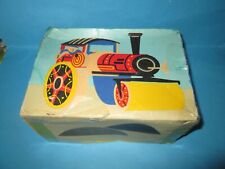 GIOCATTOLI IN LATTA..MODELLO SCHIACCIASASSI A VAPORE...CON SCATOLA..