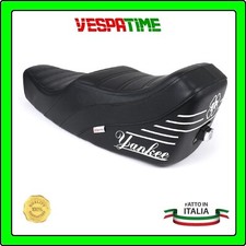 Sella YANKEE nera per Vespa